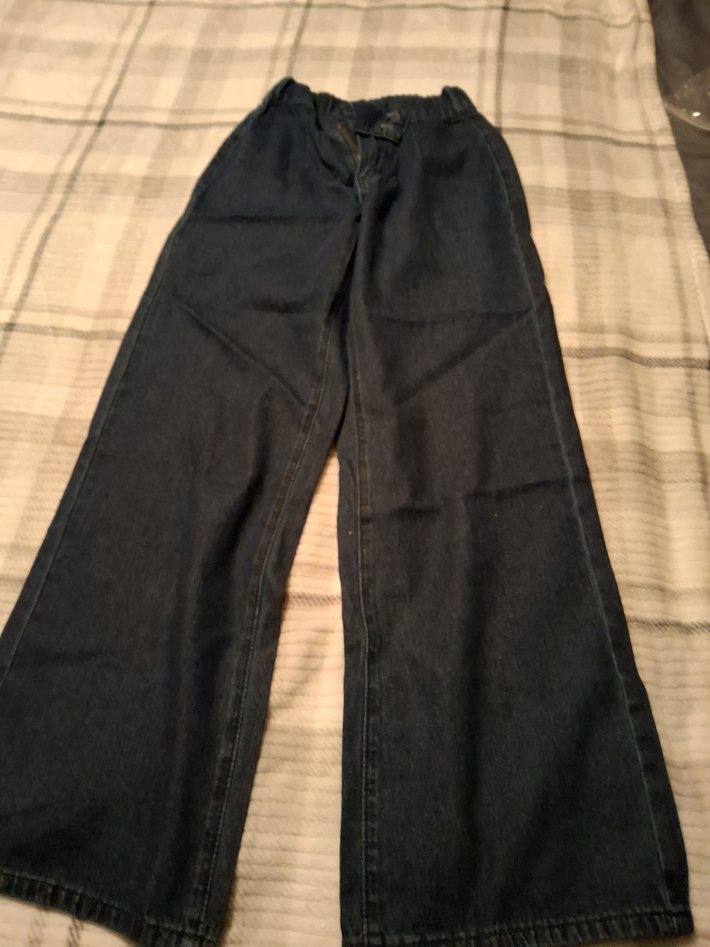 Dark Wash Wide Leg Jeans
